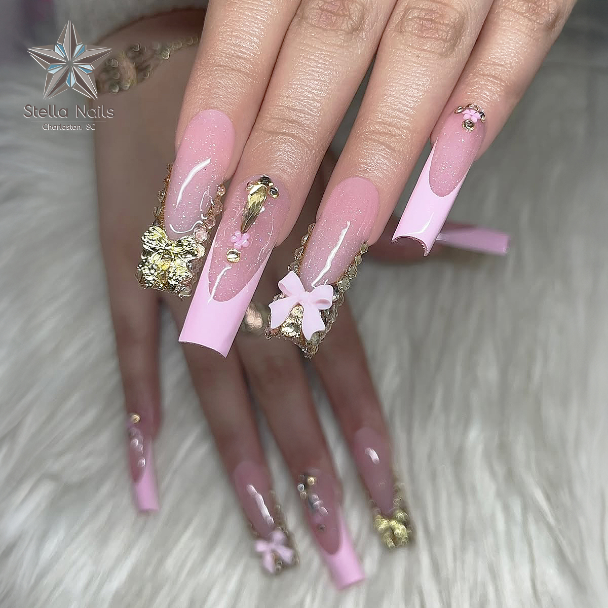 Stella Nails nail work in Charleston, South Carolina